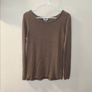 Old Navy Taupe Knit Top